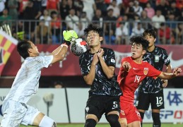 沈阳国际足球锦标赛丨中国U16队不敌韩国U16队