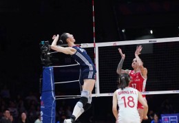 世联赛北京站中国女排1-3负于波兰女排