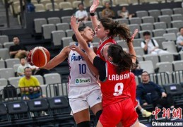 2025女篮亚洲杯：菲律宾队战胜黎巴嫩队