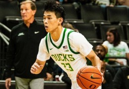 林葳NCAA首秀：首发10+4+2+1+0失误 率俄勒冈大学20分大胜