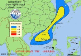 上海、浙江、广东东部近岸海域将现2.5到3.5米的大浪