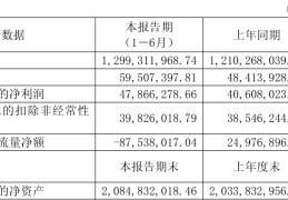 上海凤凰：2025年上半年净利润4786.63万元 同比增长17.87%