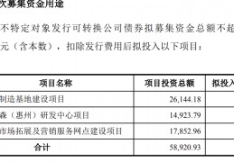 艾比森：去年曾“左手募资、右手分红”，现在又发行5.89亿元可转债:艾比林